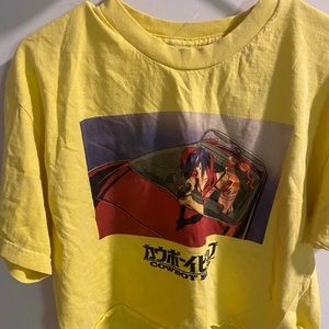 Cowboy bebop cropped tee